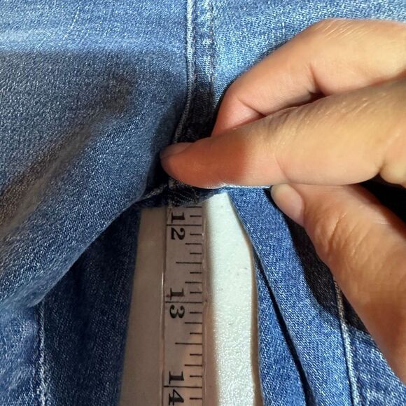 Madewell Women's Mid-Rise Cali Demi Bootcut Jeans Blue Denim Light Wash Size 24 - Picture 13 of 14